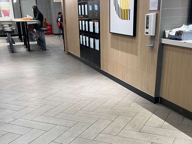 Цементная деревянная плитка пола (6)